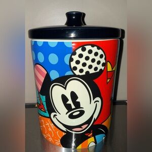 Disney by Britto Mickey Mouse Ceramic Cookie Jar